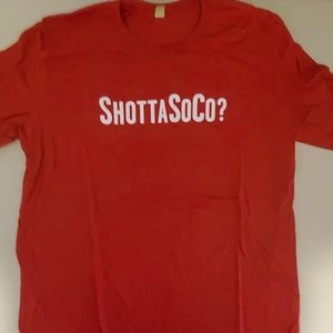 Southern Comfort Men's t shirt "ShottaSoCo?"